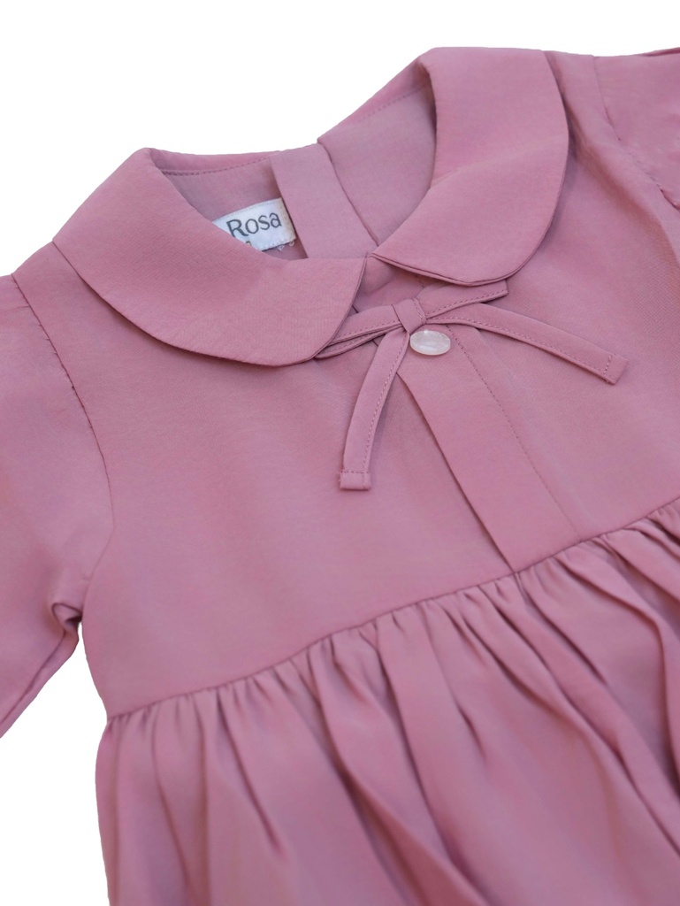 25518 with Ribbon Detail Dress - Pink