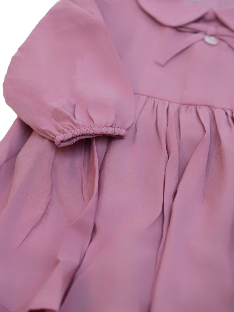 25518 with Ribbon Detail Dress - Pink