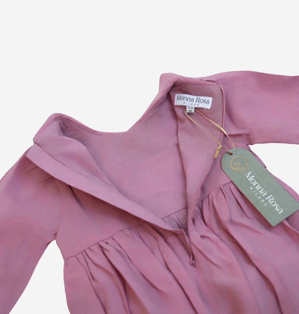 25518 with Ribbon Detail Dress - Pink