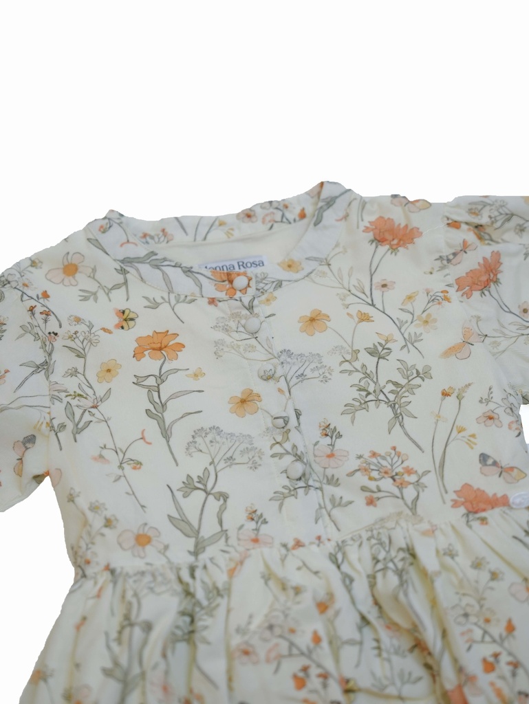 25714 DESENLI PAMUK KADIFE ELBISE