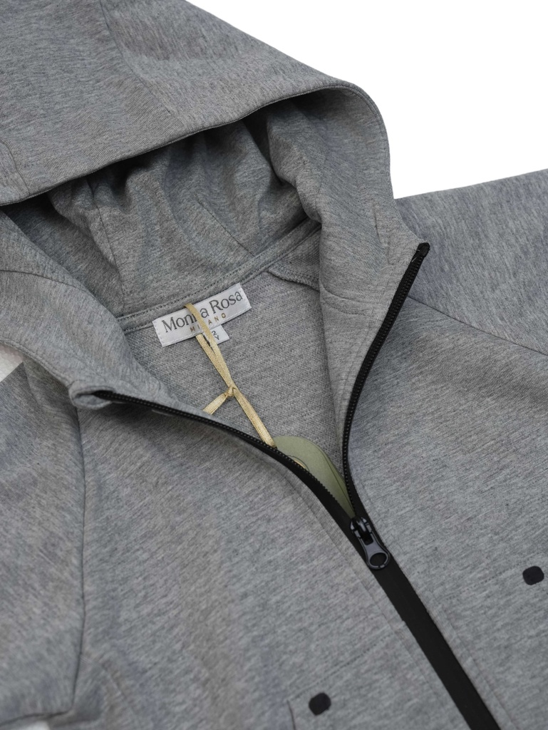 25635 UNISEX EŞOFMAN TAKIMI KOYU GRİ