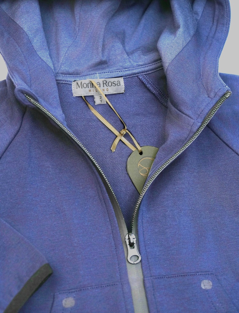 25635 UNISEX EŞOFMAN TAKIMI LACİVERT