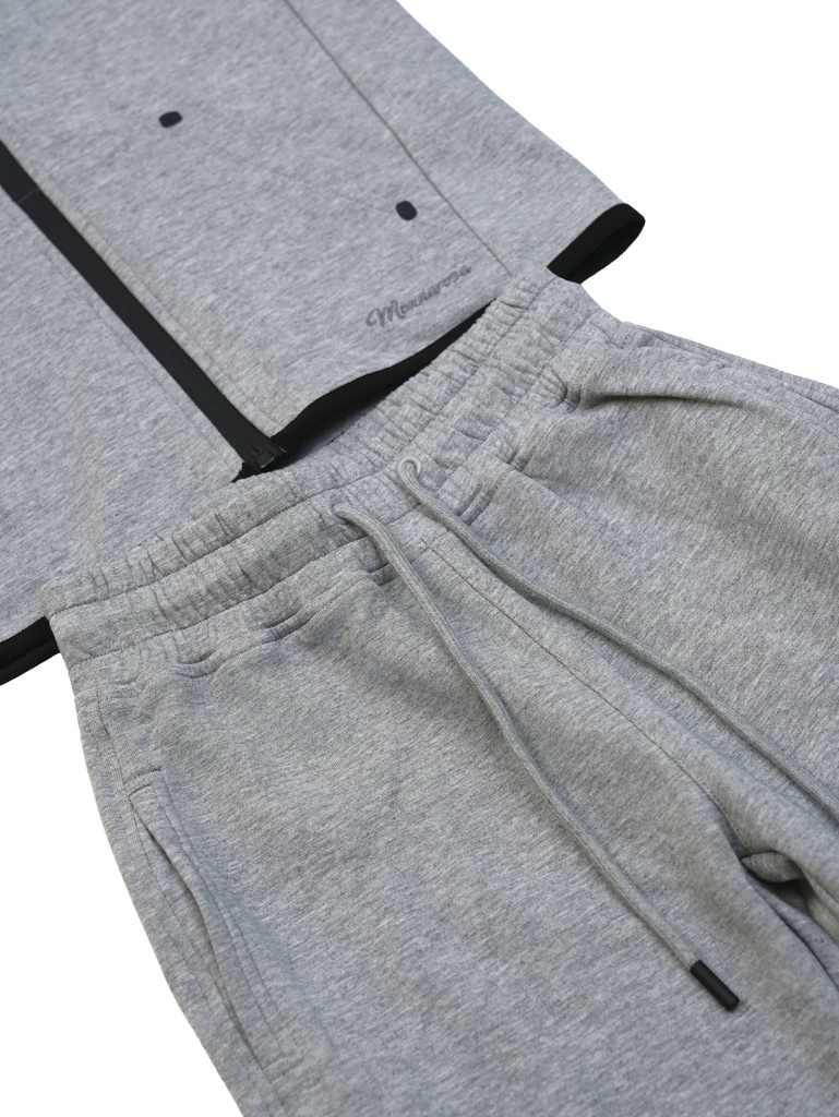 25735 UNISEX BASIC EŞOFMAN TAKIMI KOYU GRİ