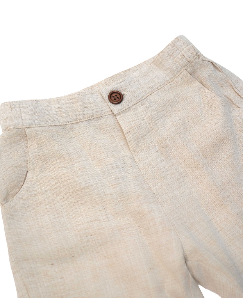 26024 ERKEK KETEN GÖMLEK PANTOLON 2'Lİ TAKIM TURUNCU