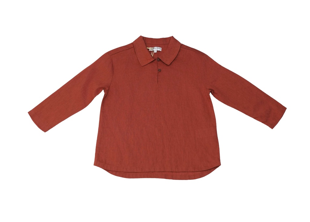 26224 ERKEK GÖMLEK PANTOLON 2'Lİ TAKIM TURUNCU