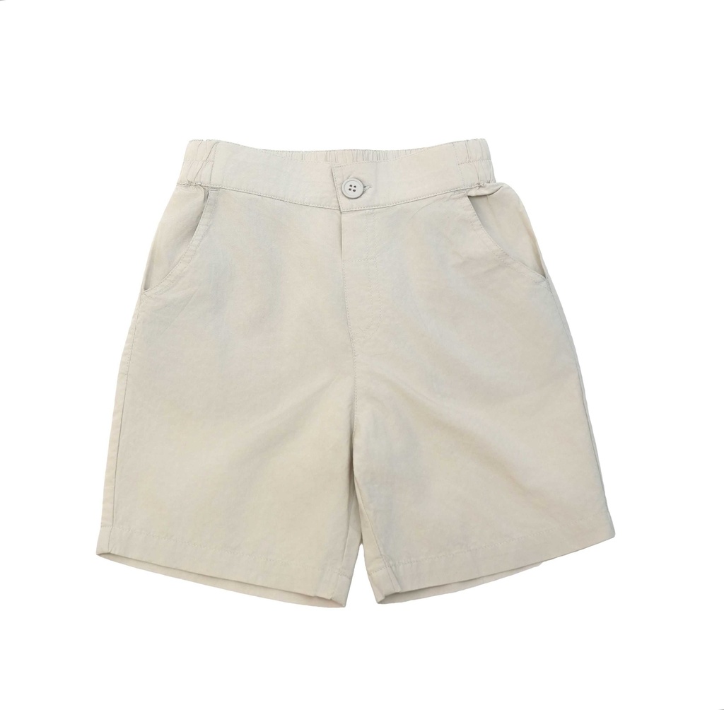 26129 ERKEK ÇİZGİLİ GÖMLEK ŞORT 2'Lİ TAKIM DESENLİ