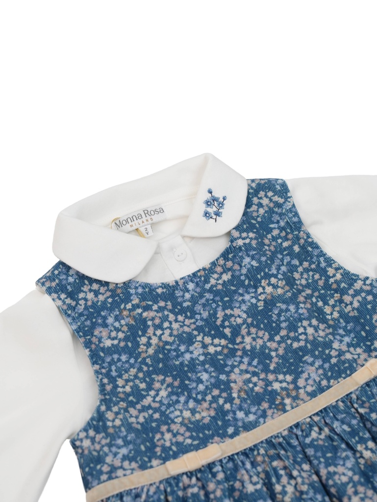 25630 GÖMLEKLİ JİLE ELBİSE DESENLİ