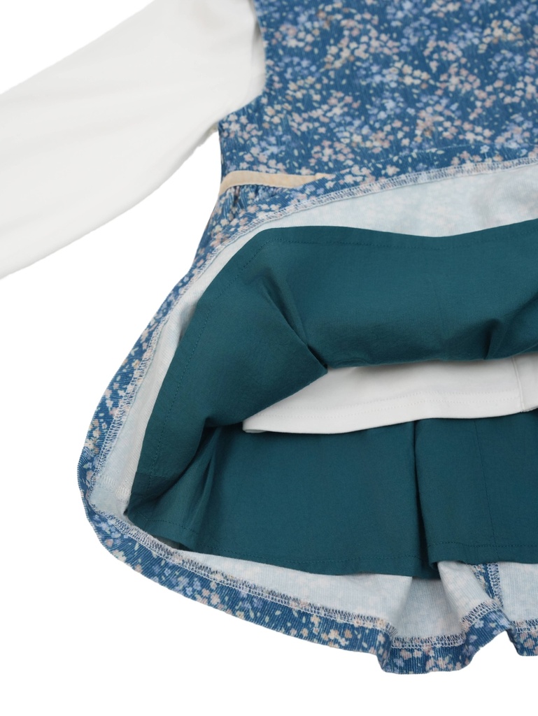 25630 GÖMLEKLİ JİLE ELBİSE DESENLİ