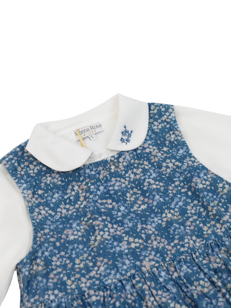 25730 GÖMLEKLİ JİLE ELBİSE DESENLİ