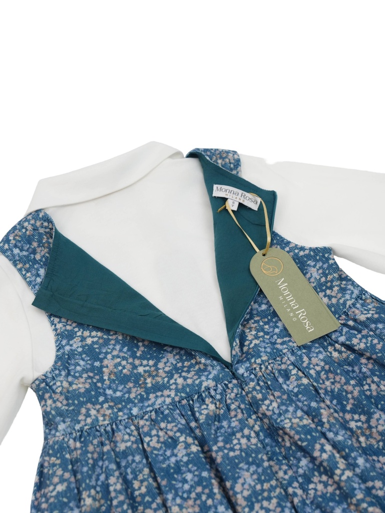 25730 GÖMLEKLİ JİLE ELBİSE DESENLİ