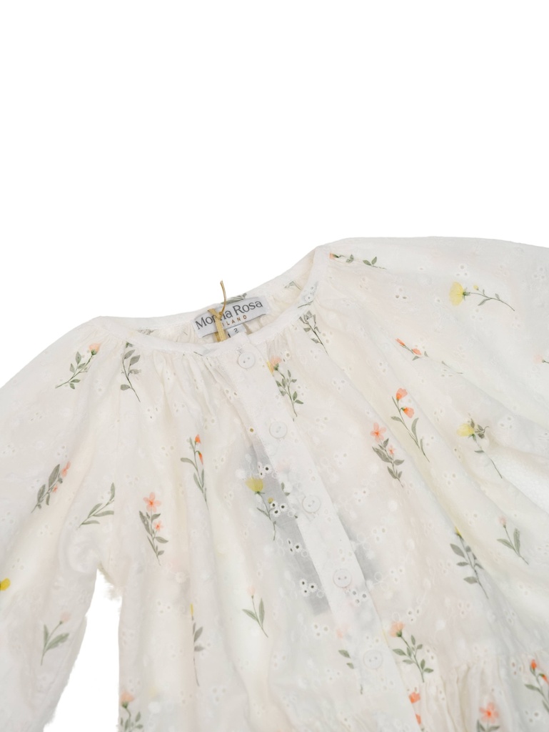 26215 KIZ GÖMLEK PANTOLON 2'Lİ TAKIM PEMBE