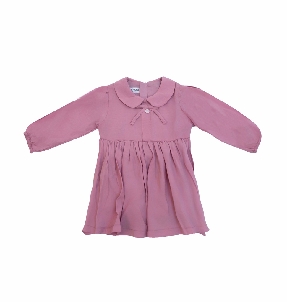 25518 with Ribbon Detail Dress - Pink