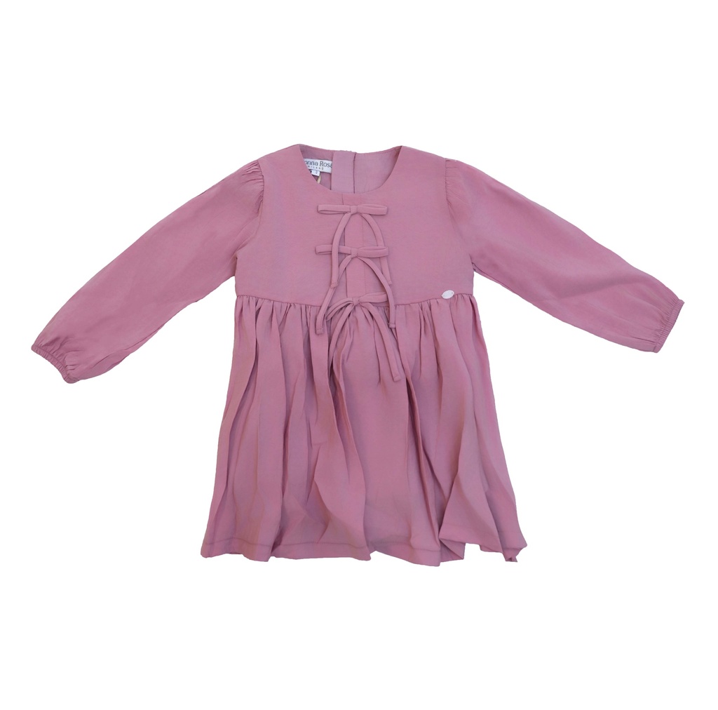 25618 with Ribbon Detail Dress - Pink