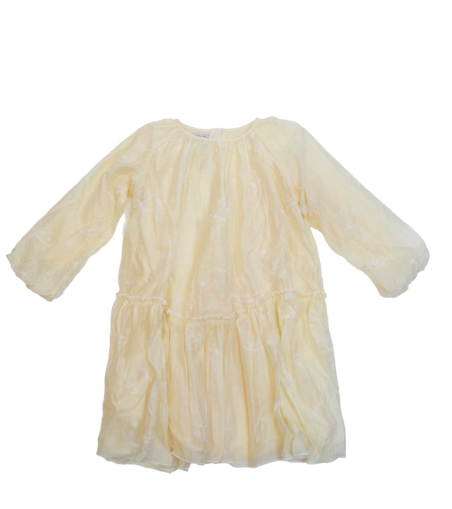 25721 بطباعة فلوك لامعة فستان - سكري