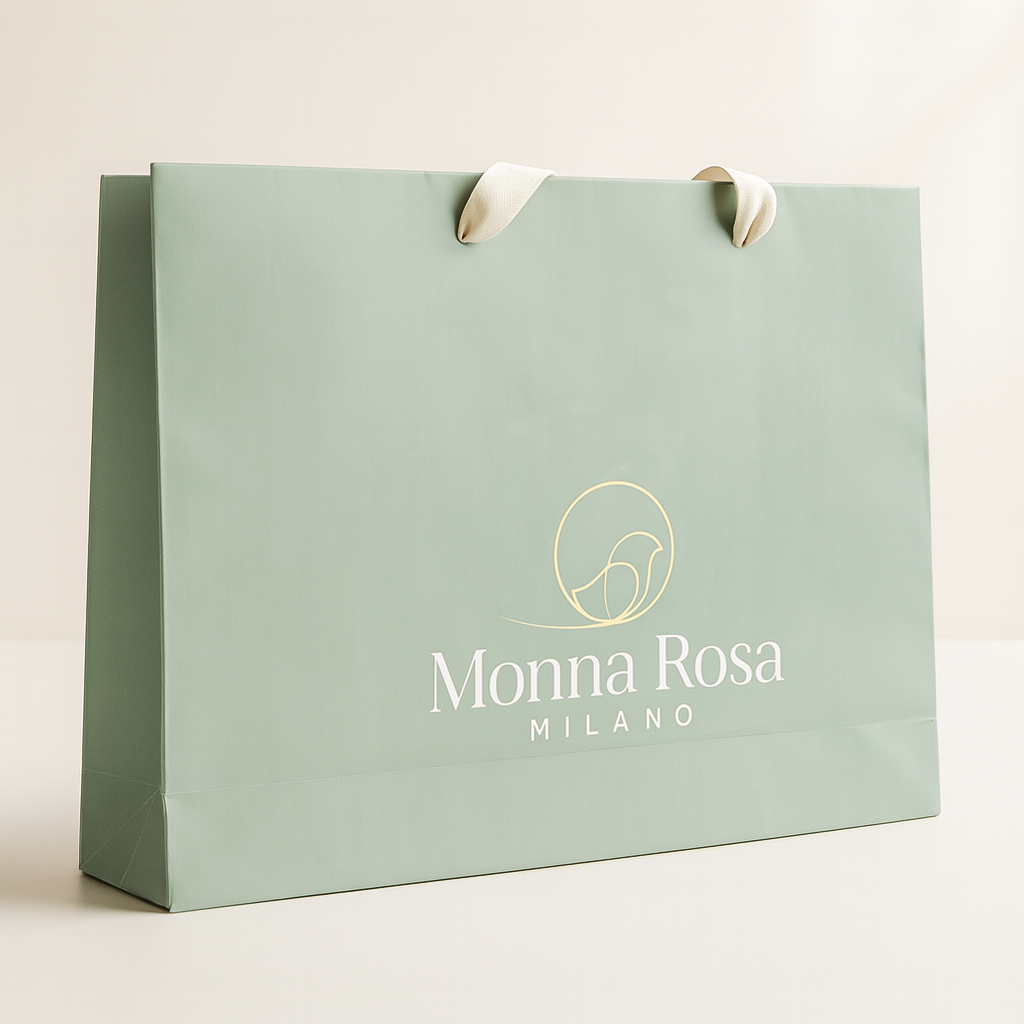 Sac format moyen Monna Rosa - vert