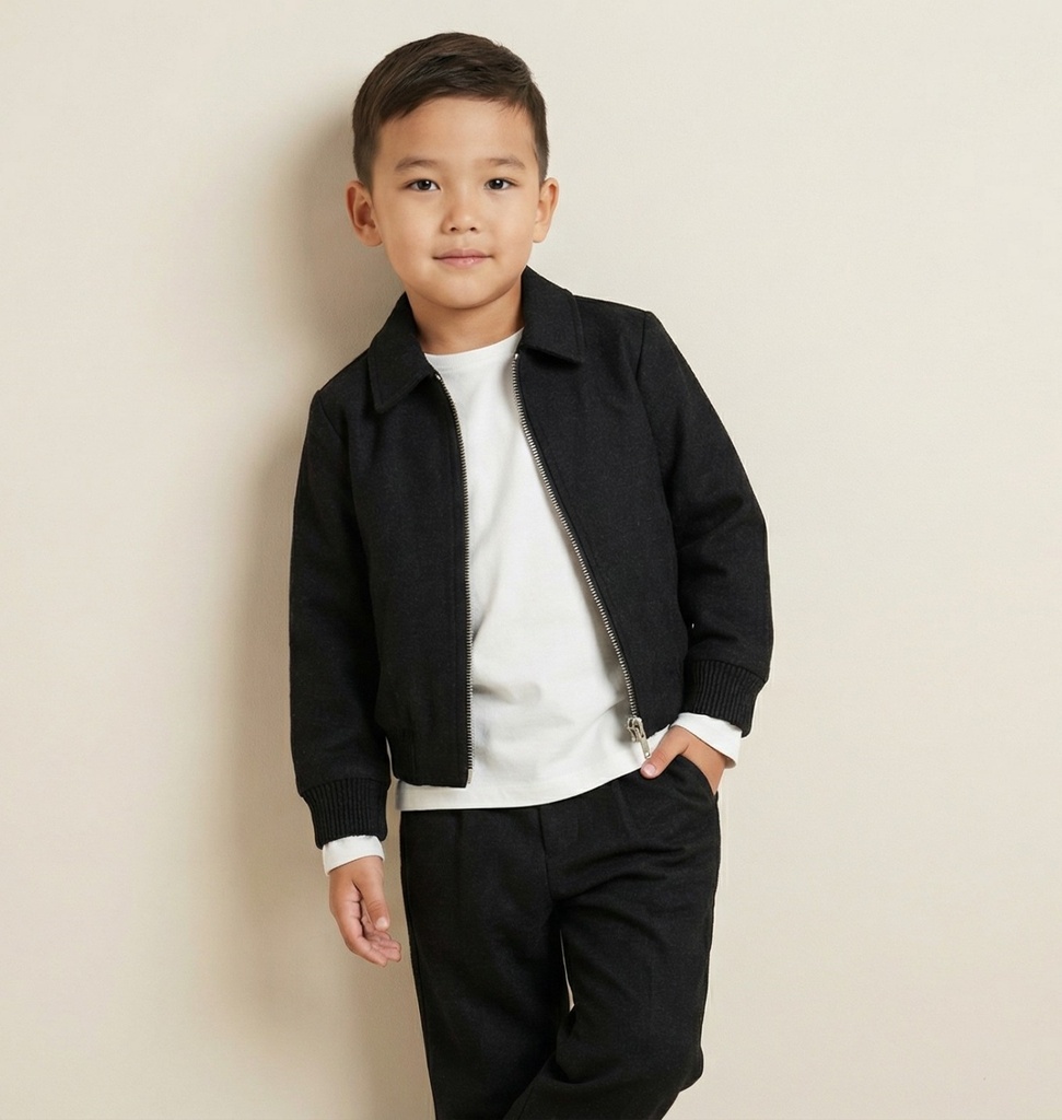 25633 Garçon Avec veste Ensemble 3 pièces Ensemble