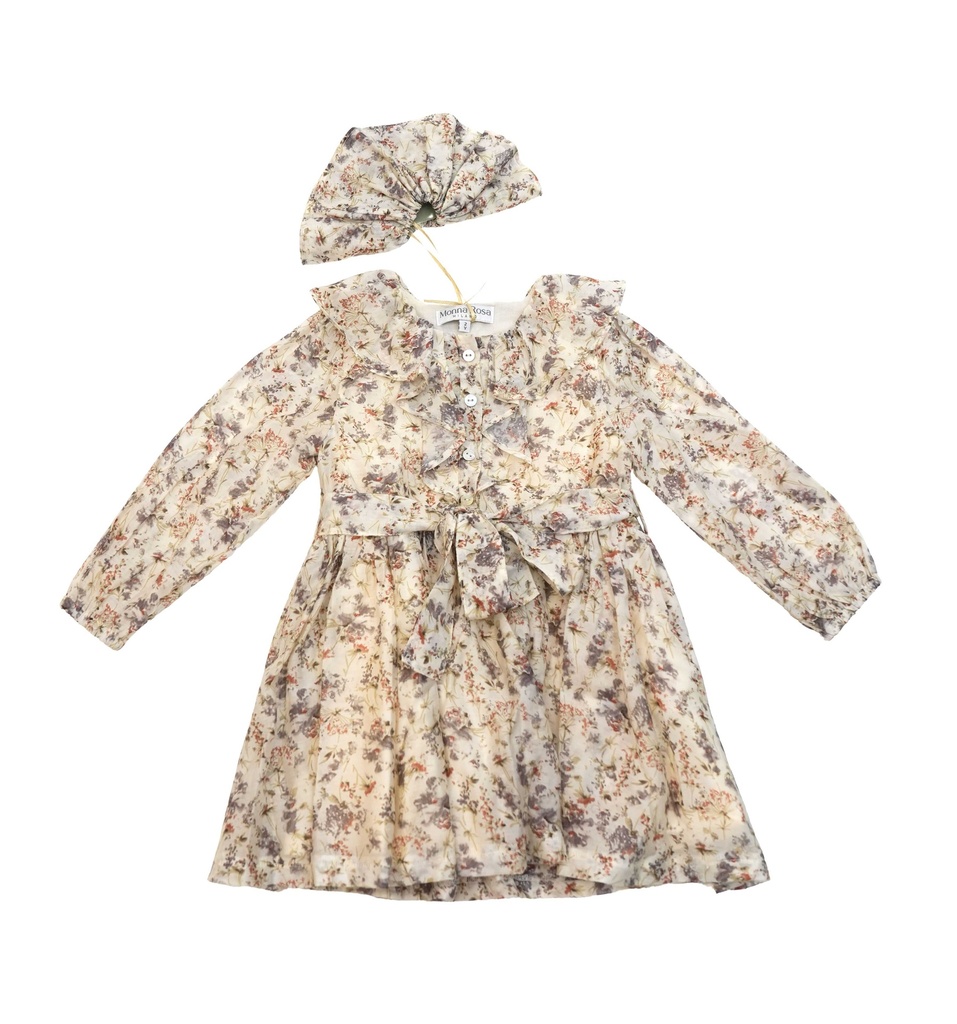 26107 With Belt  Robe À motif