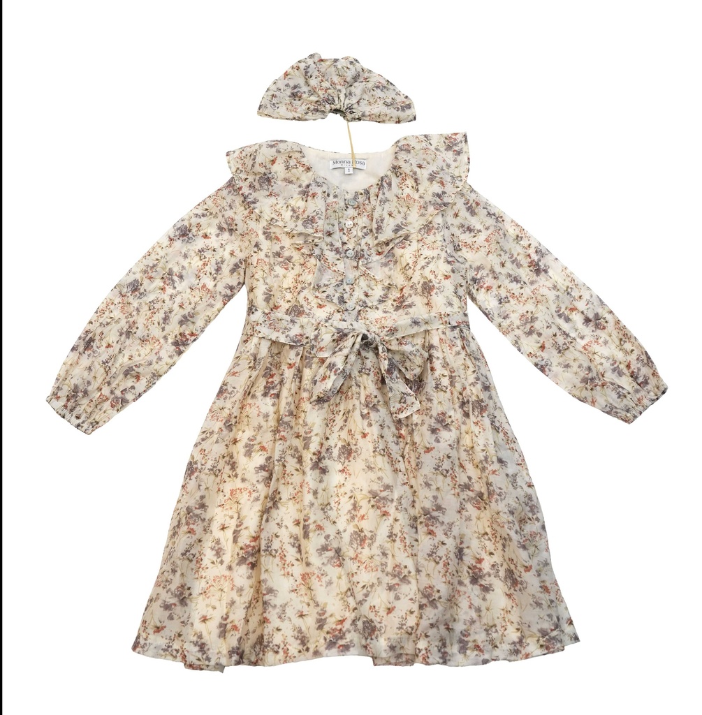 26207 With Belt Dress Patterned