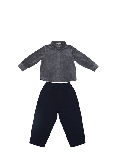 25634 Garçon Ensemble 2 pièces Ensemble Gris