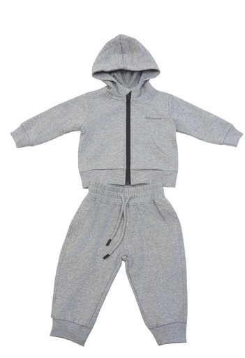 25535 Unisex Basic Tracksuit Set Dark Gray