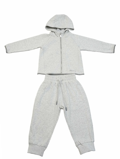 25635 Unisexe Basique Survêtement Ensemble Gris