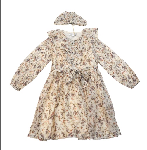 26207 With Belt Robe À motif