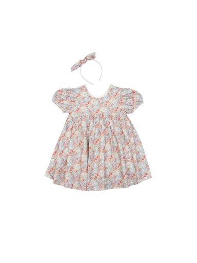 26108 Red Motif tulipe Détaillé Robe À motif