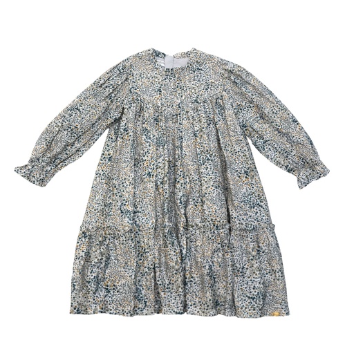 26209 Col droit Robe À motif